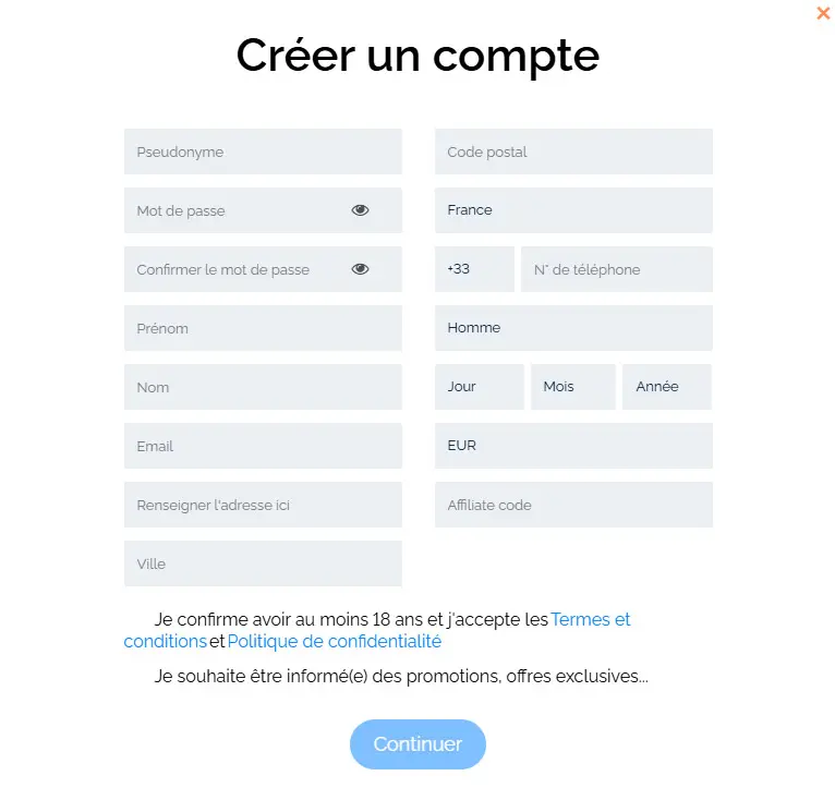 Jackpot Guru Casino Registration Process