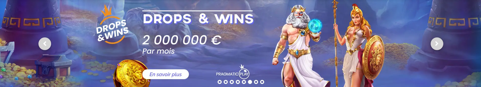 Drop and Wins JACKPOT GURU CASINO 